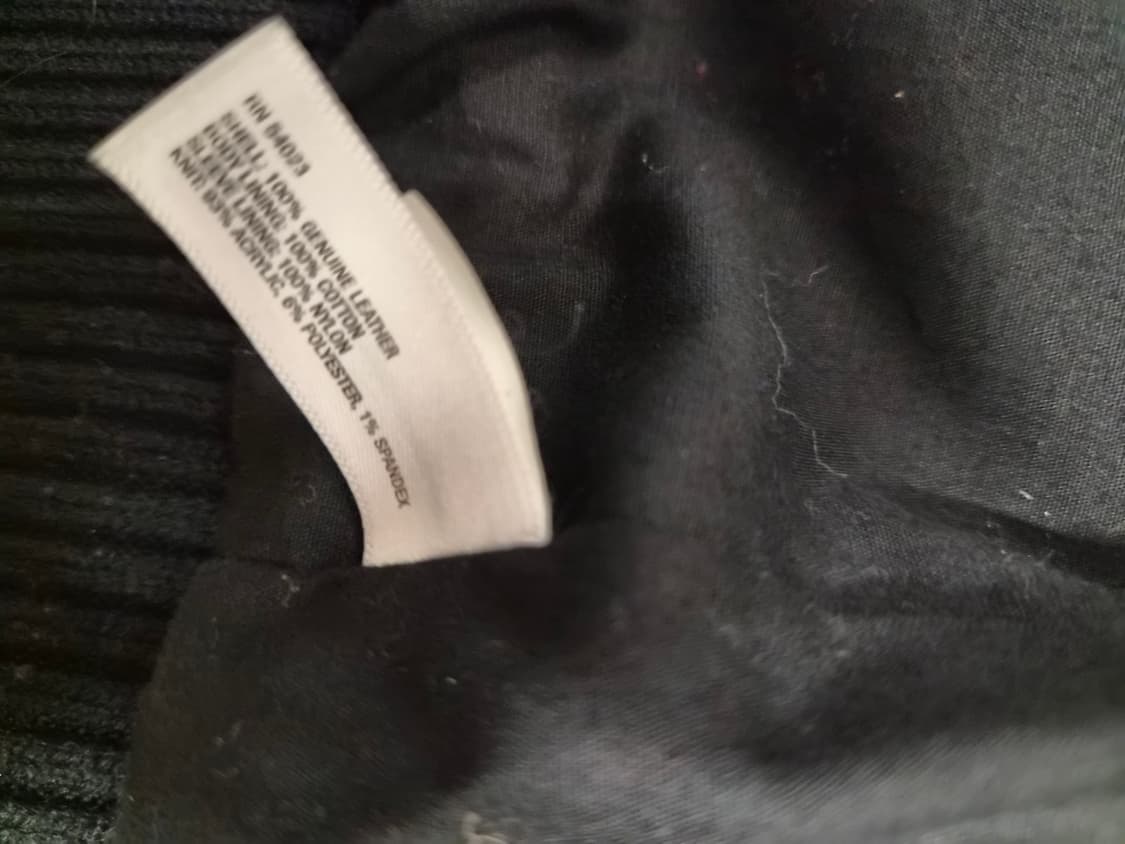 [GAP] 갭 정품 100% 천연 가죽 블루종 재킷 (M사이즈) 상품이미지7