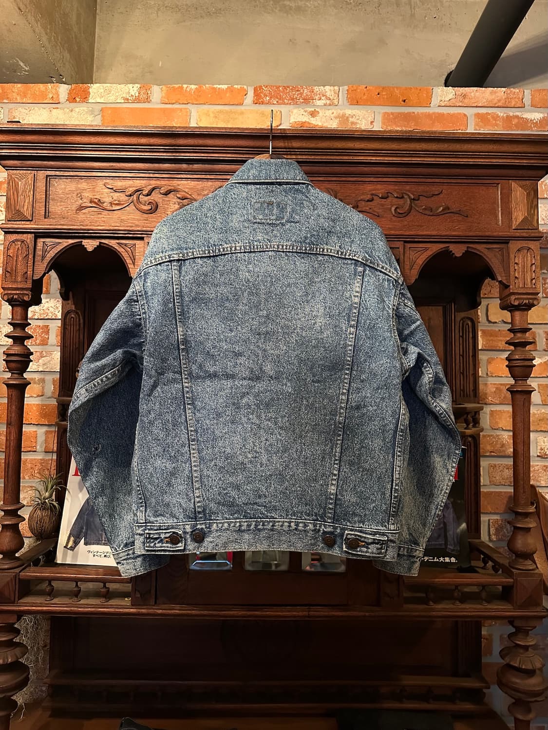 90s USA 빈티지 리바이스 70507 3세대 데님 트러커 자켓 상품이미지5