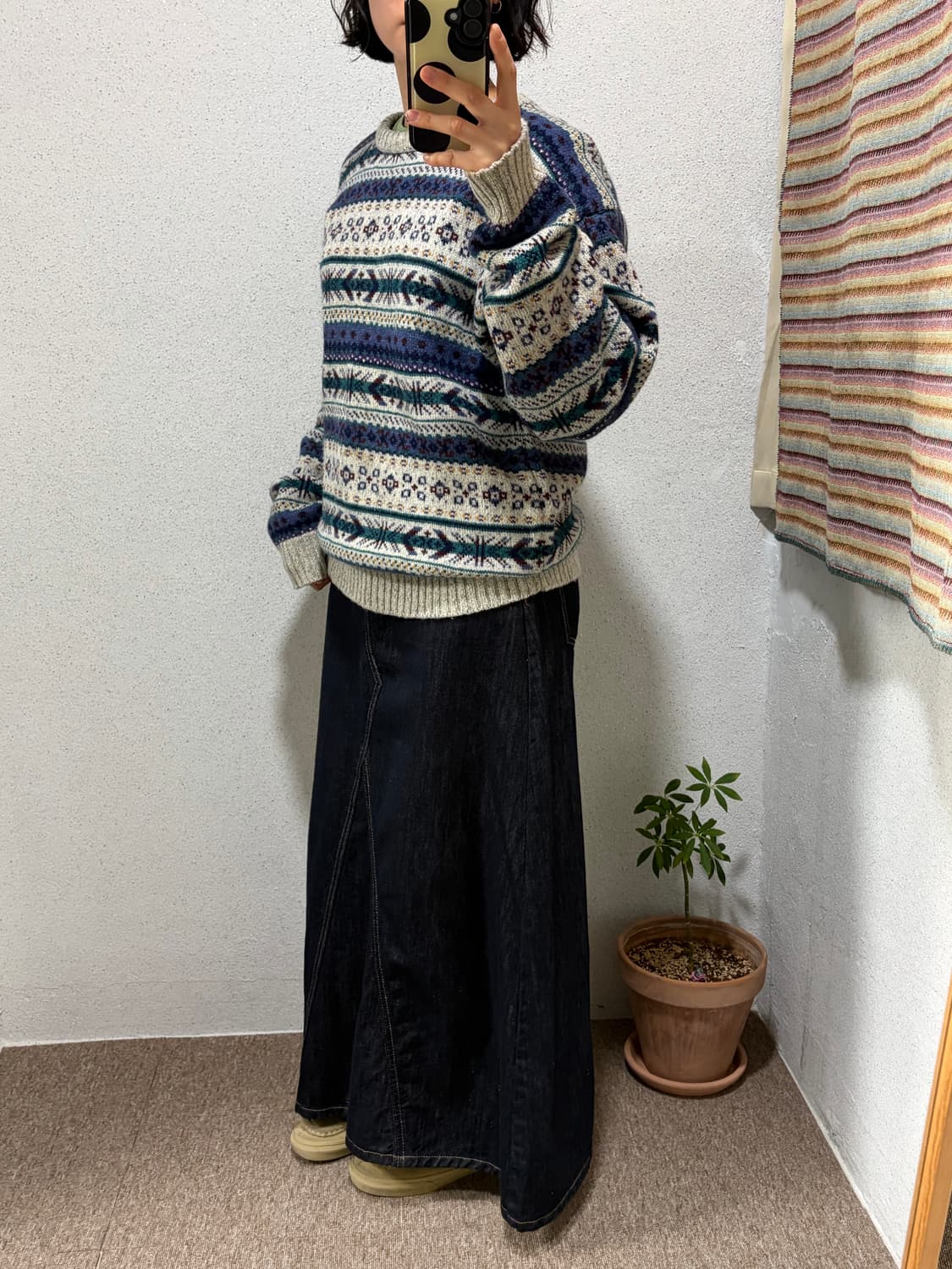 울리치 패턴 니트 상품이미지3