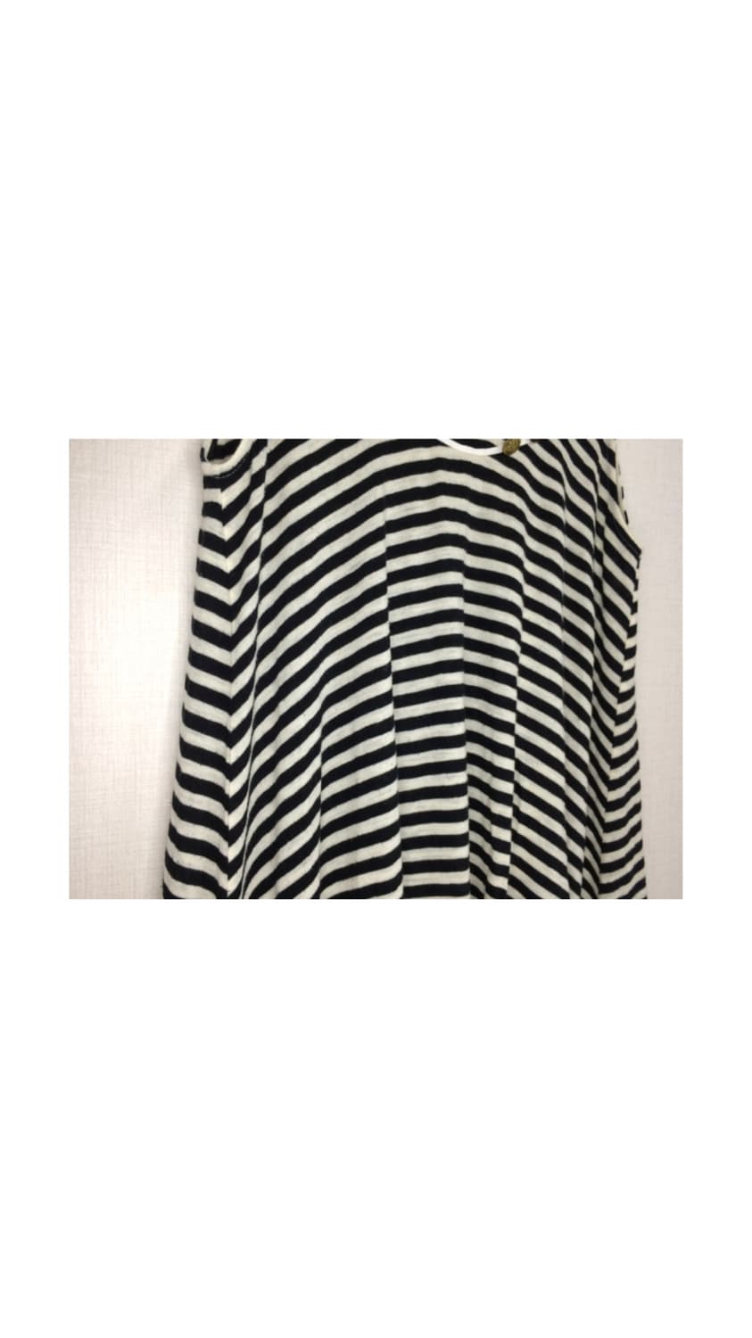 스나오 쿠와하라 스트라이프 벌룬 튜닉 원피스 상품이미지5