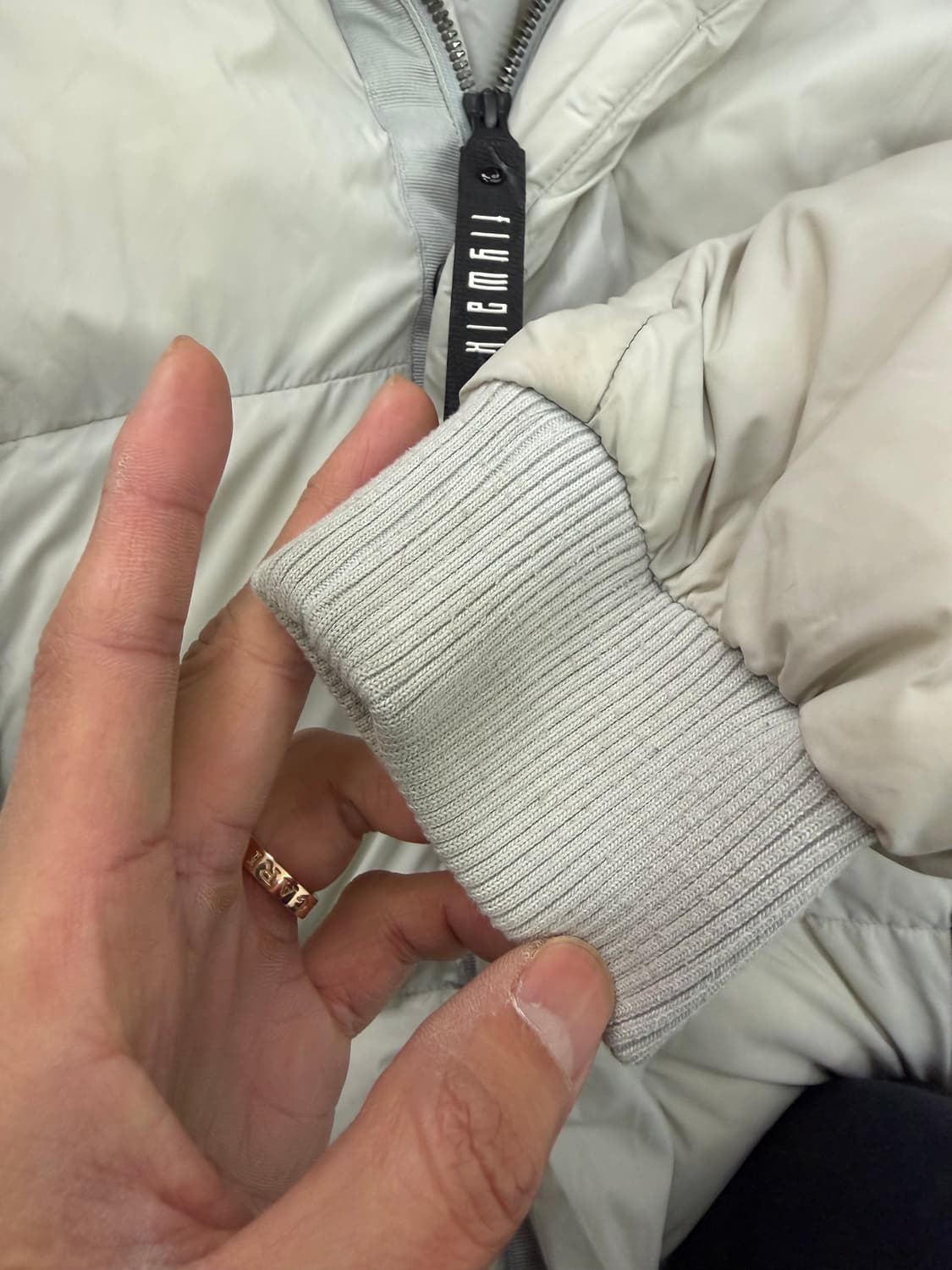 정품) K2 여성 핑크 퍼 오버사이즈 구스패딩 85 상품이미지6