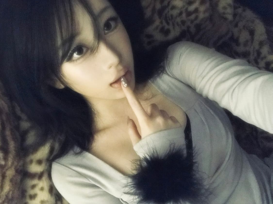 일본 갸루 펑크 퍼 뱅글 착용샷 상품이미지1