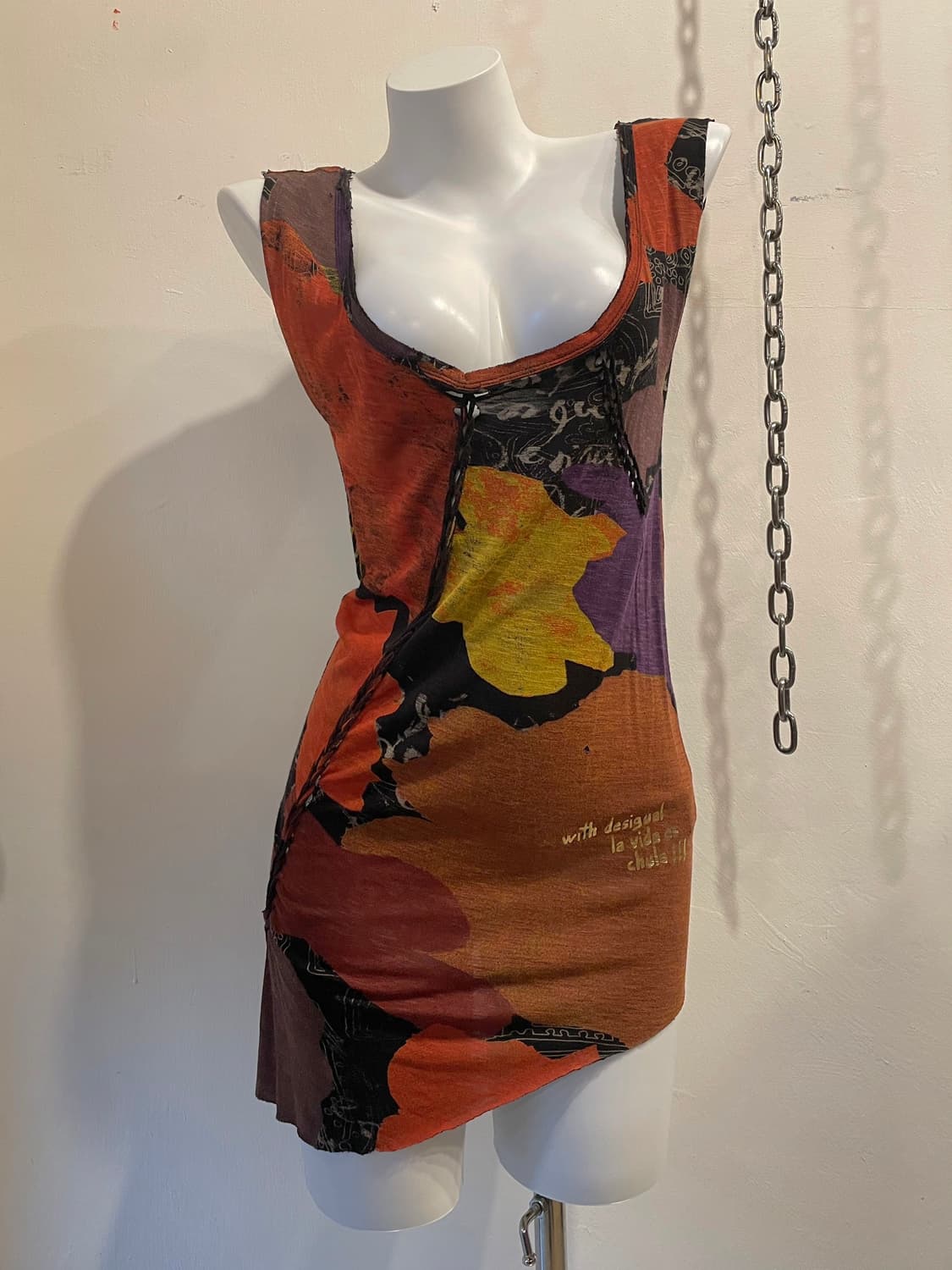 desigual 데시구알 언발란스 원피스 오리엔탈 상품이미지1
