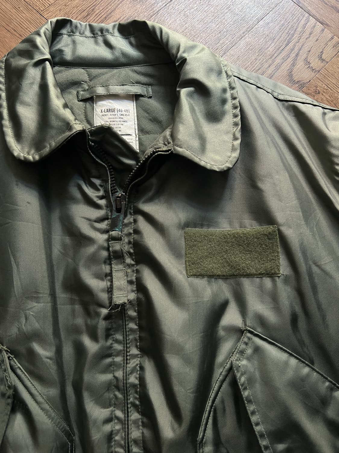 [XL]90's 오리지널 미 공군 CWU-45P 항공 점퍼 상품이미지2