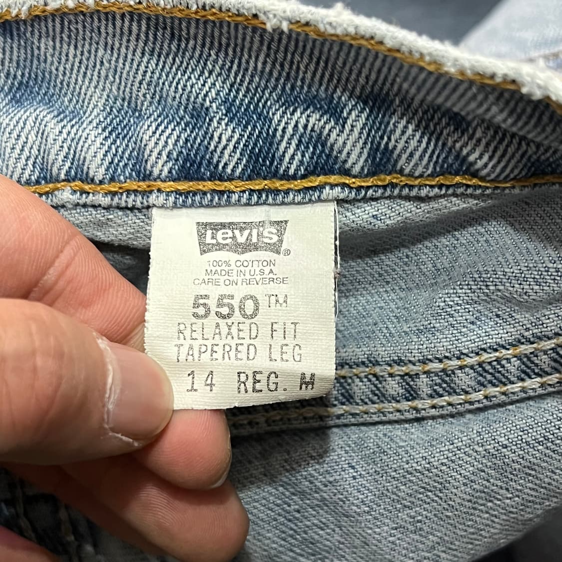  USA 리바이스 550 데님 팬츠 y14796 상품이미지7