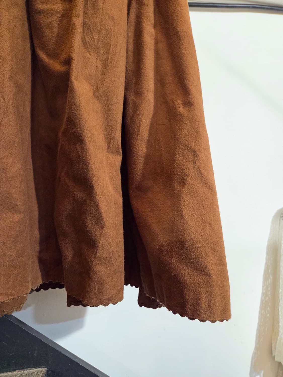 브라운 점퍼스커트 상품이미지3