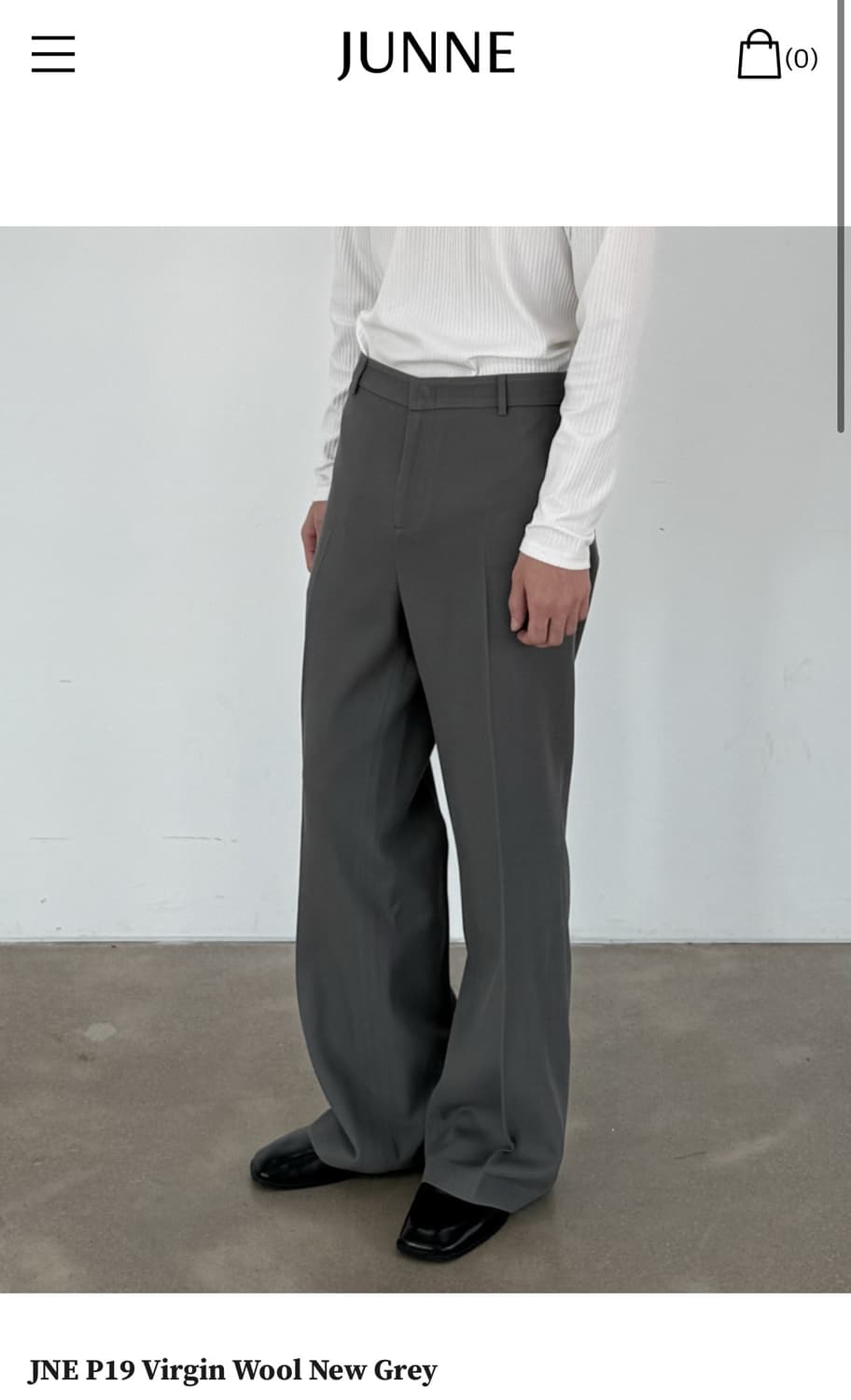 사이즈 교환) 준느 p19 뉴 그레이  상품이미지1