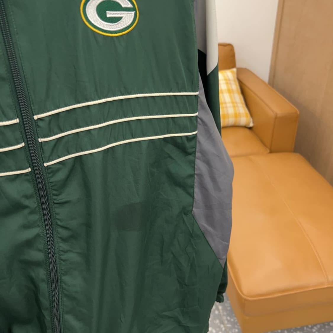 리복 NFL 그린베이 패커스 바람막이 자켓 105 C05043  상품이미지6