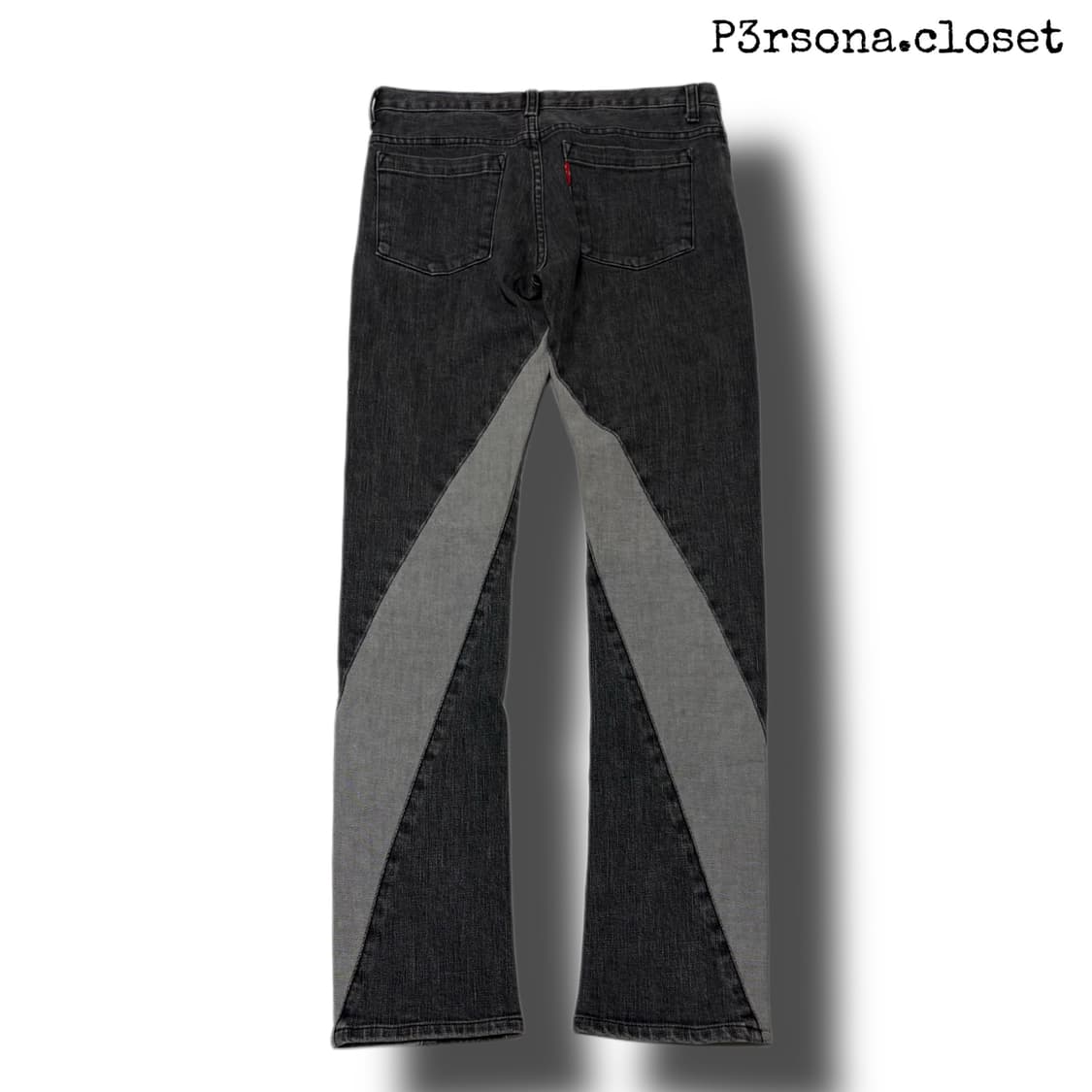 X-girl black and gray jeans  상품이미지2