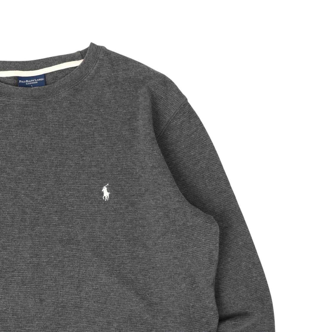 폴로 랄프로렌 그레이 와플 롱슬리브 상품이미지3