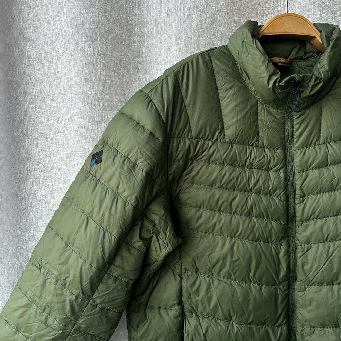 몽벨 경량 다운 자켓 카키 100(L) 상품이미지3