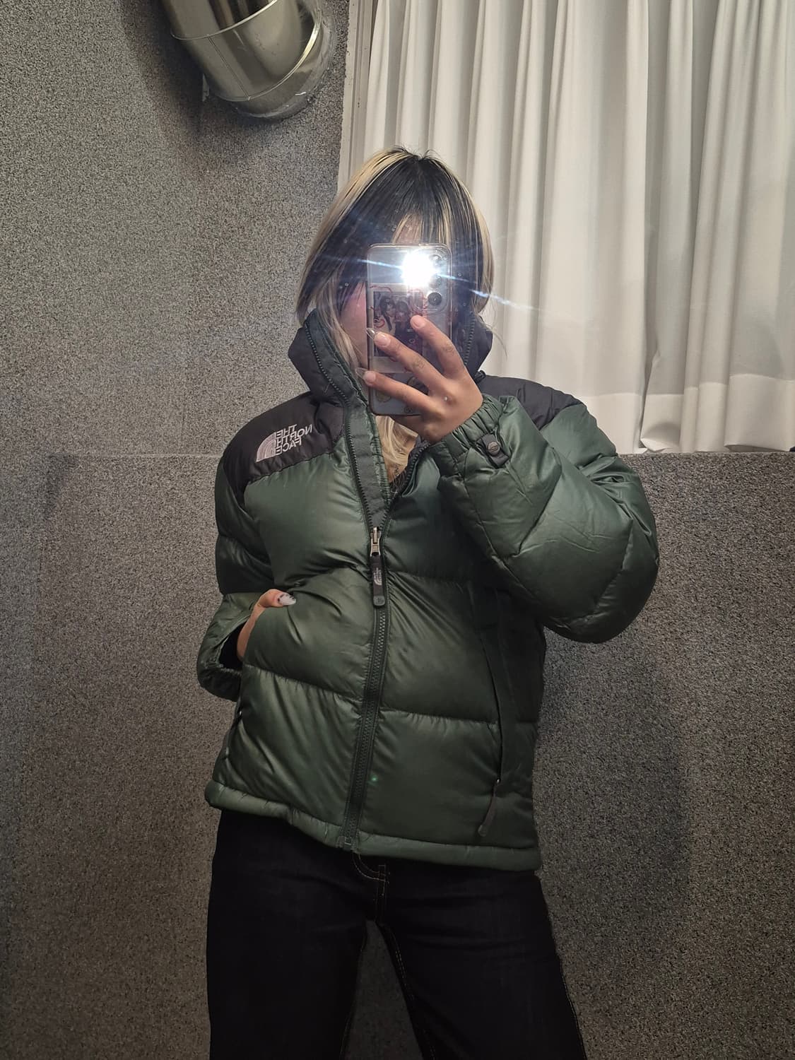 THE NORTH FACE GREEN NUTPSE PADDING  상품이미지1