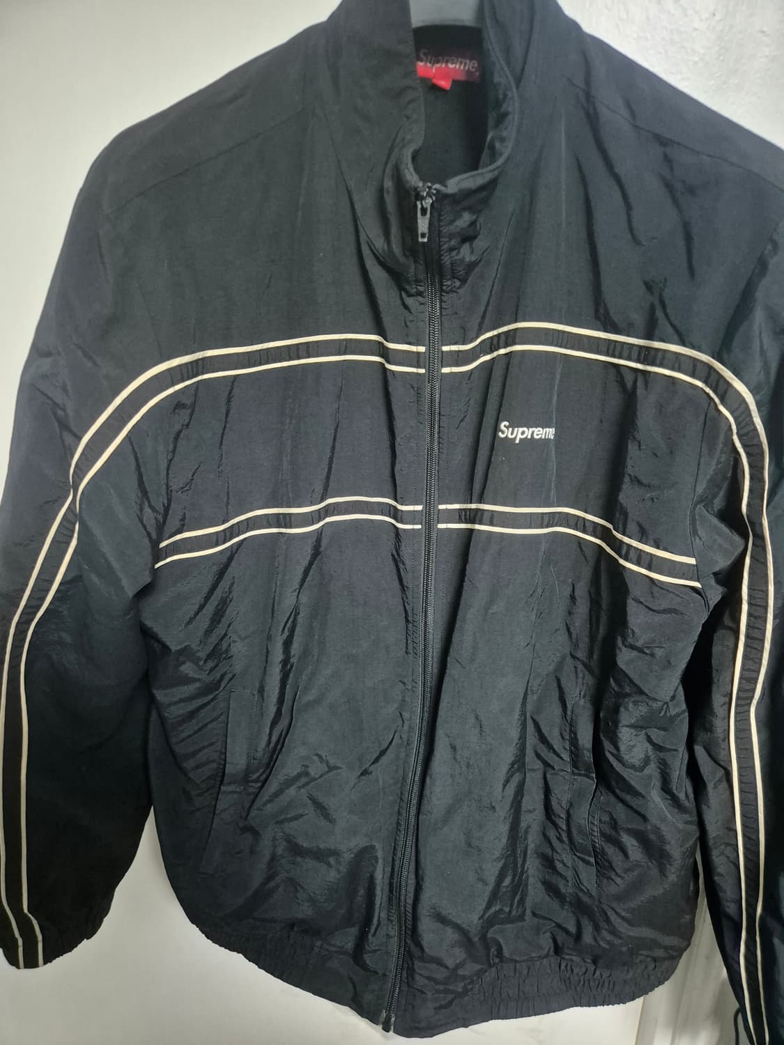 17aw 슈프림 파이핑 트랙자켓 XL 상품이미지1