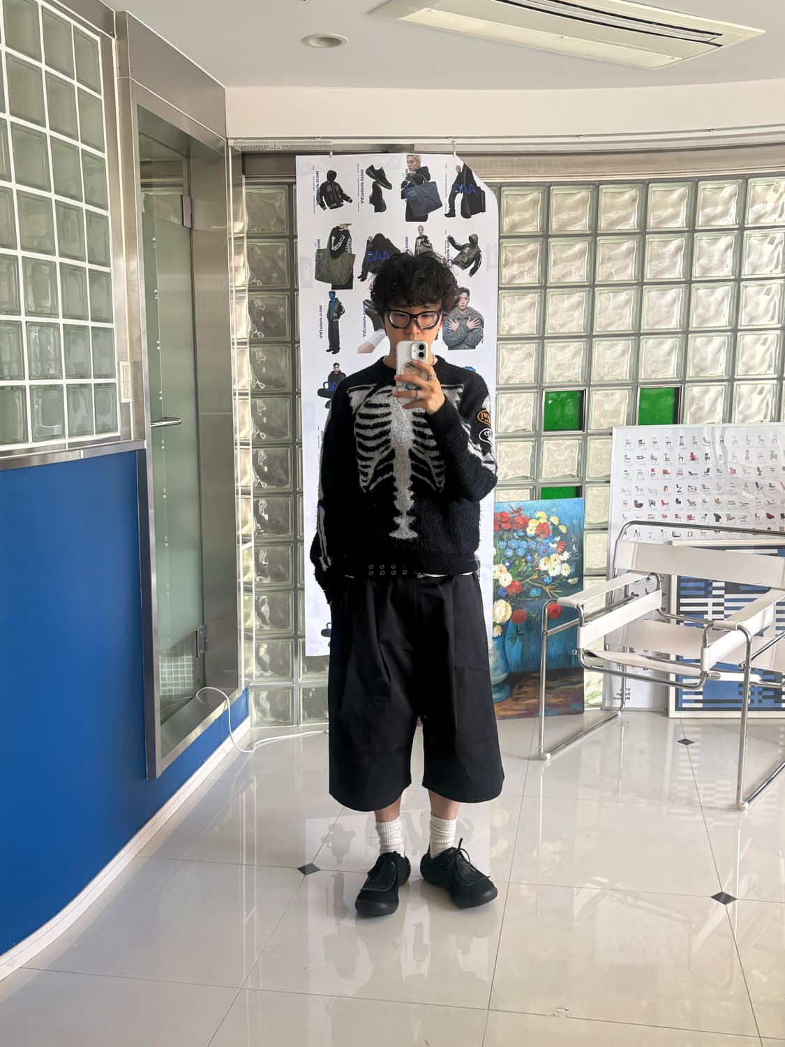 X RED KAP 2tuck wide baggy shorts 버뮤다팬츠 상품이미지3