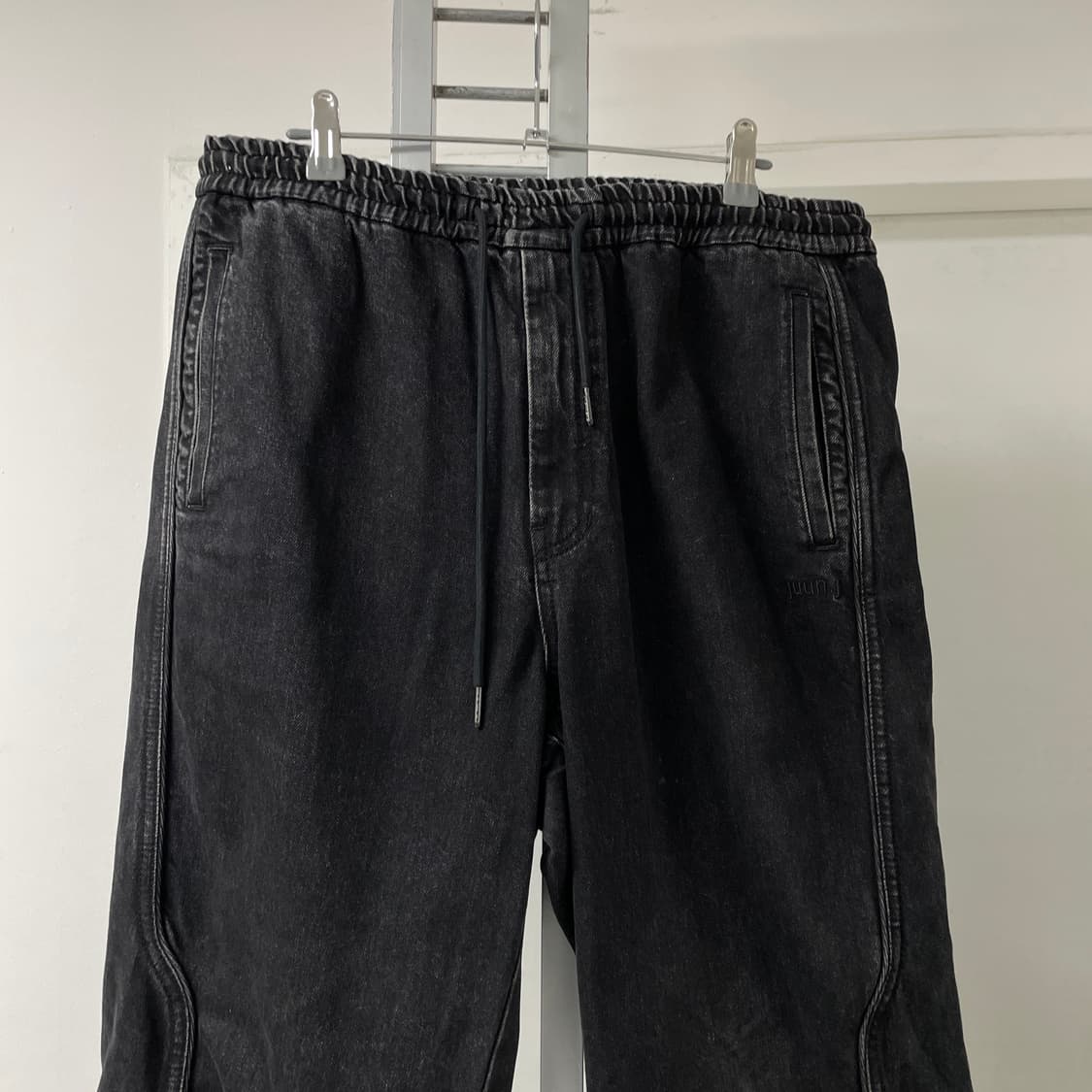 2021 준지 흑청 데님 조거 팬츠 50 상품이미지2