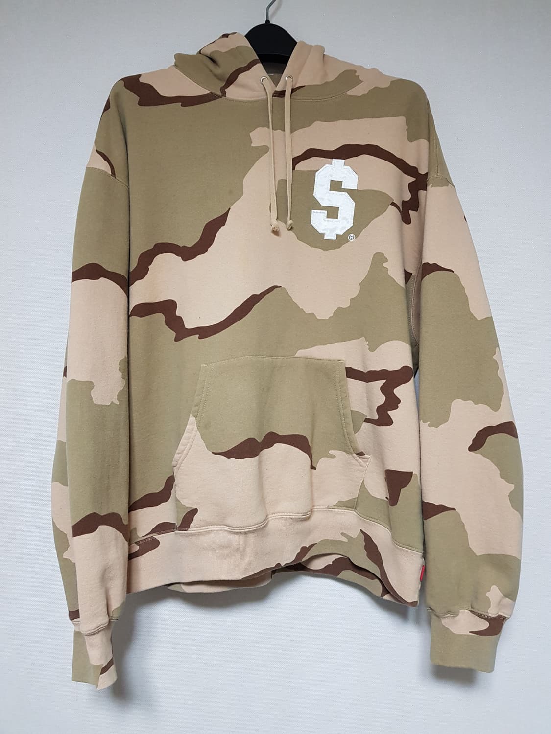 슈프림 S로고 후드 티셔츠 데저트 카모 24SS 상품이미지2