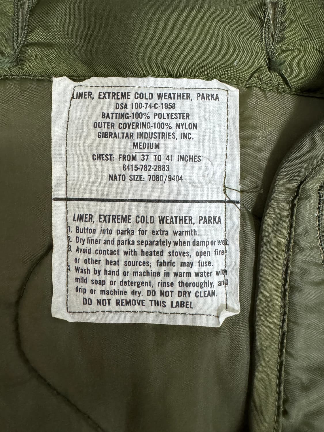 M65 피시테일 파카 오리지널  상품이미지9