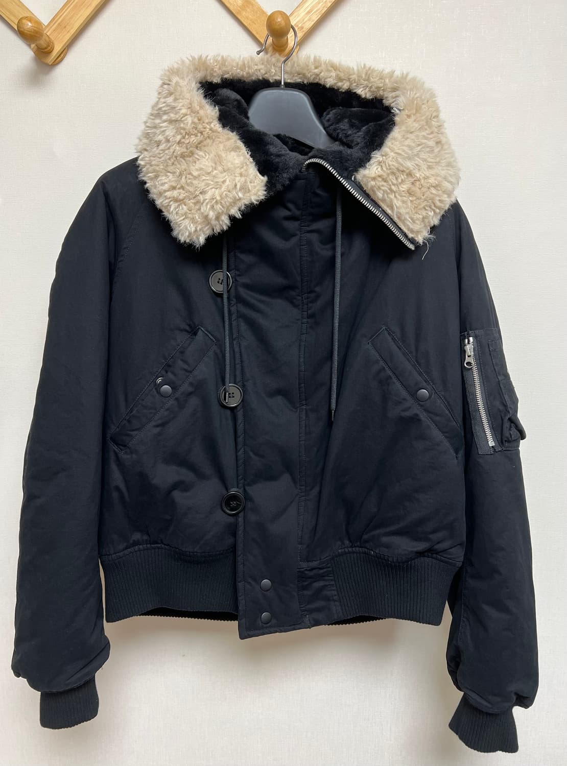 파르티멘토 n2b 숏 파카 블랙 상품이미지1