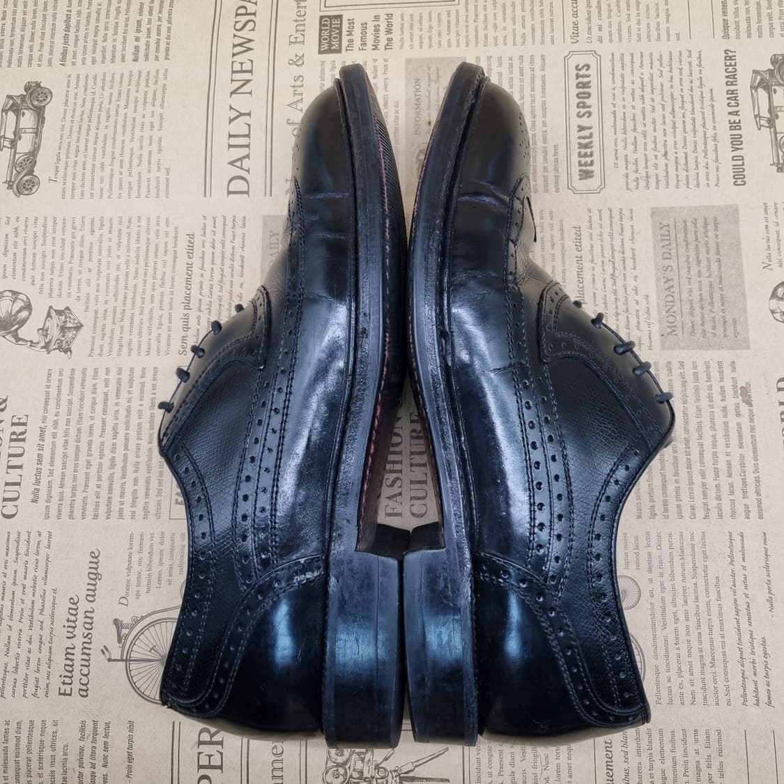 금강리갈 남성 윙팁구두 250 상품이미지5