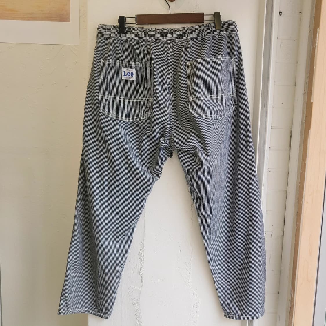 Lee 스트라이프 9부 워크팬츠(Japan made) 상품이미지5