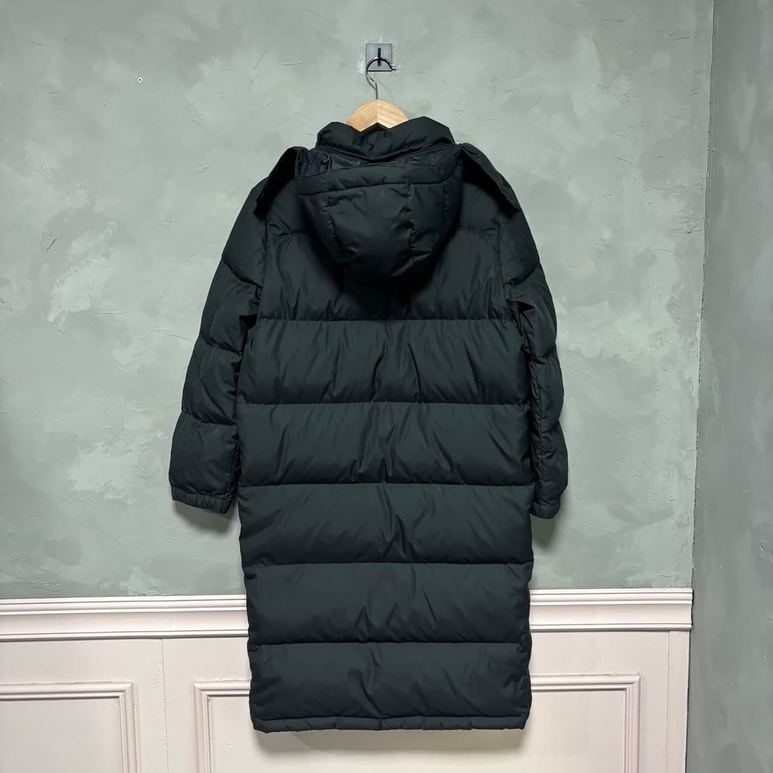 폴로 랄프로렌  덕다운 롱패딩 블랙  상품이미지4