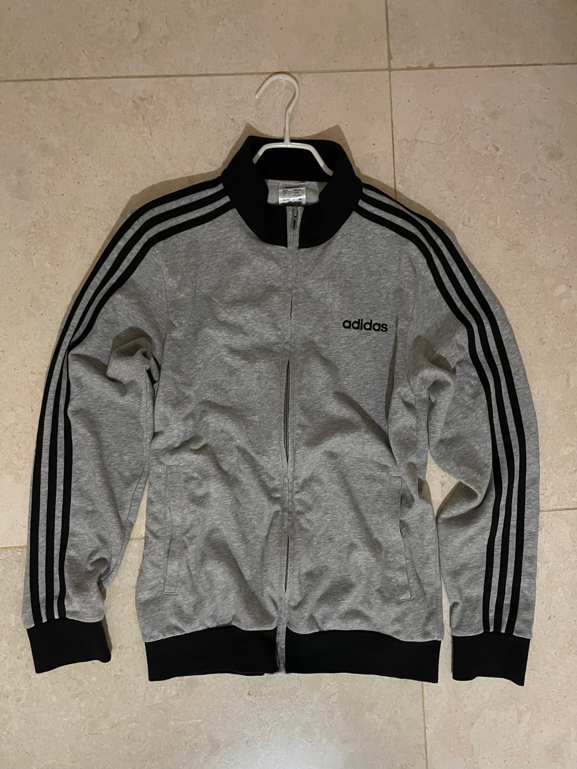 아디다스 코튼 트랙탑 그레이 상품이미지1