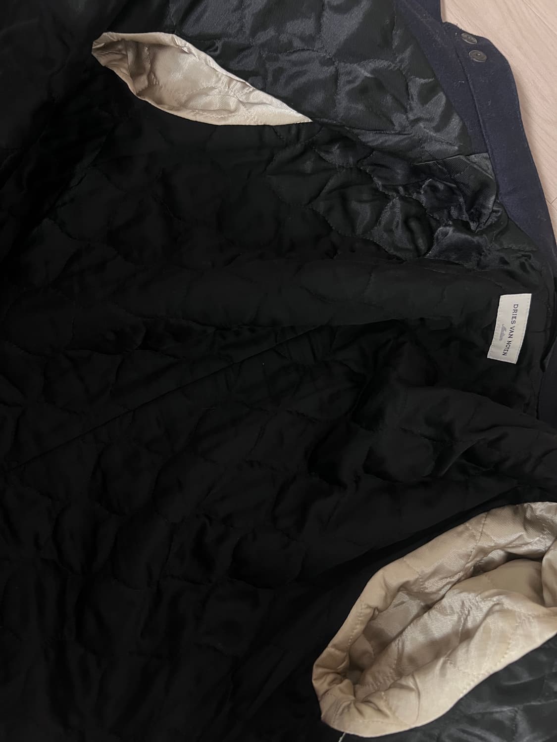 드리스반노튼 울 바이커 자켓 상품이미지5