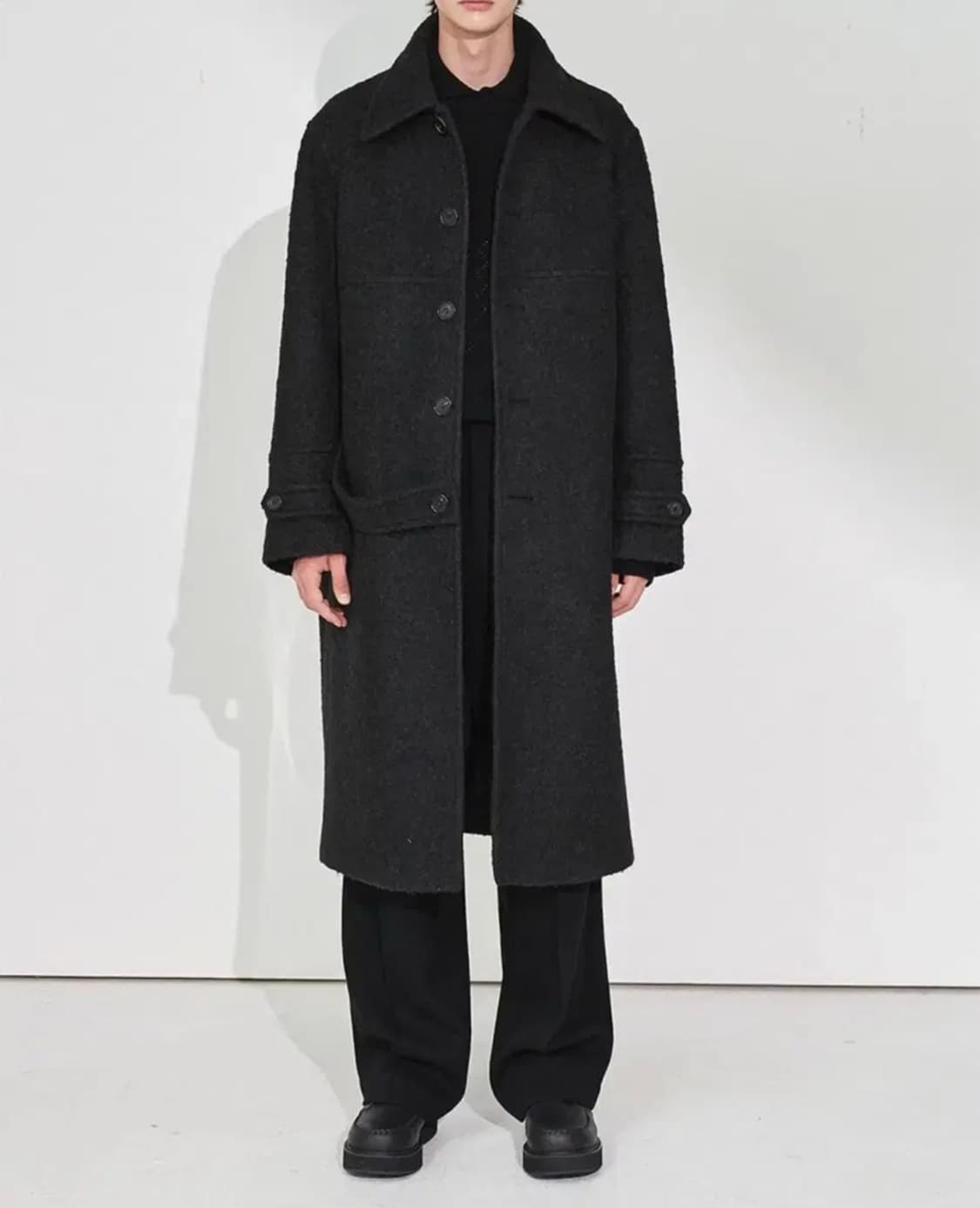 2) 알렌느 알파카 멀티웨이 맥코트 다크차콜 상품이미지4