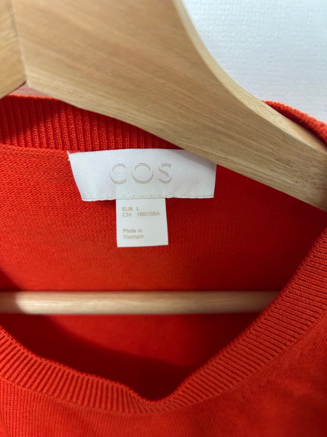 cos 오렌지 니트 상품이미지3