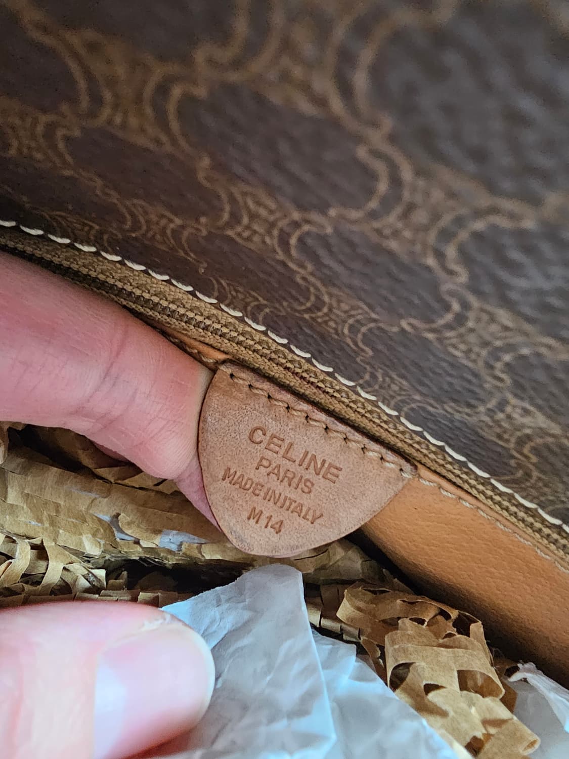 빈티지 셀린느 마카담 크로스백 상품이미지7