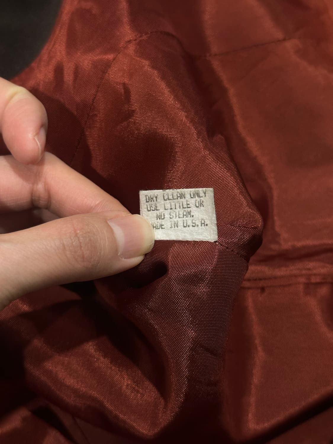 빈티지 브라운 와인 자켓 상품이미지5