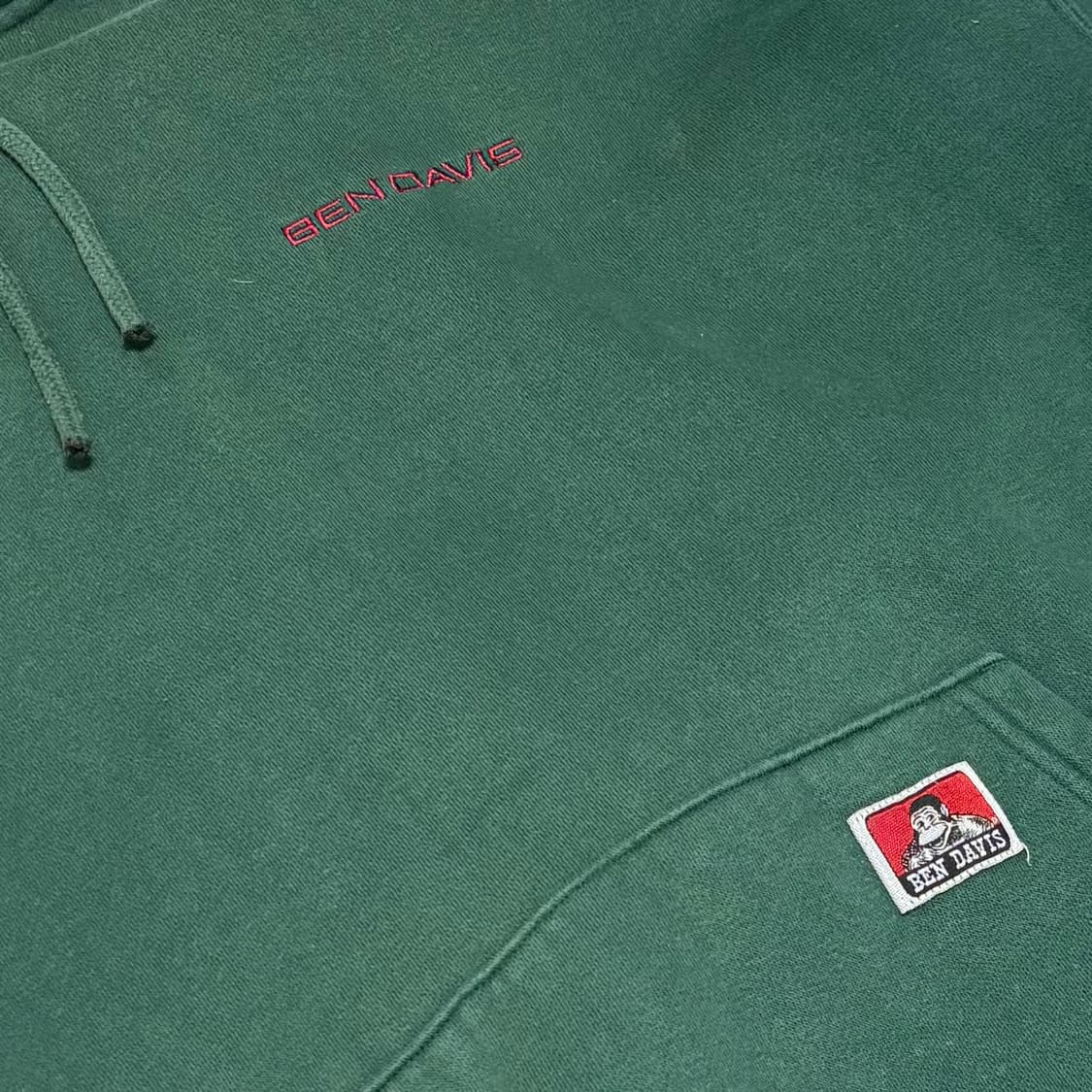 벤 데이비스 자수 로고 후드 스웨트셔츠 상품이미지2