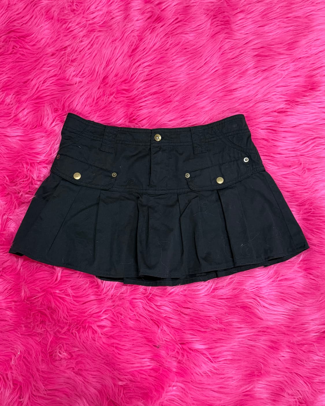 Vtg 기본 미니 y2k 스커트 상품이미지1