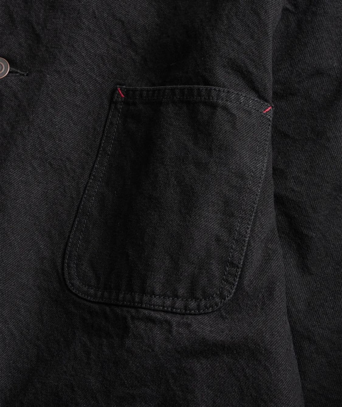 WASHED LEATHER COLLAR COVERALL JACKET 상품이미지6