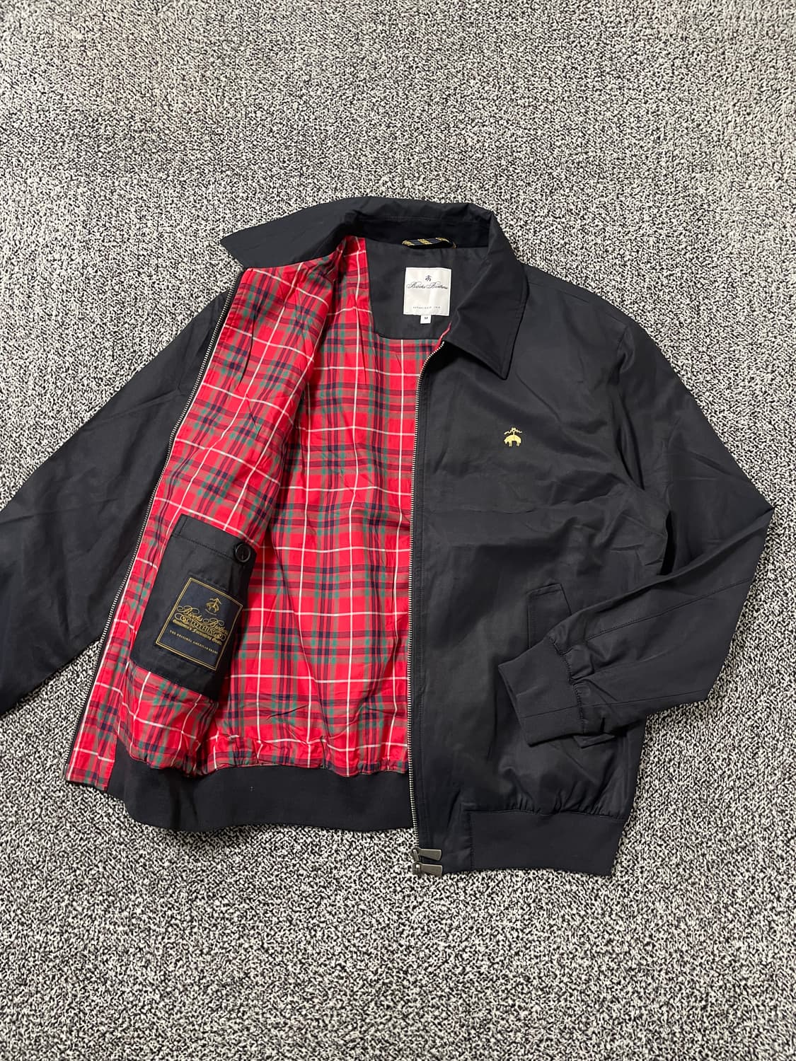 빈티지9. Brooks Brothers 브룩스브라더스 투웨이 블루종 점퍼 상품이미지2