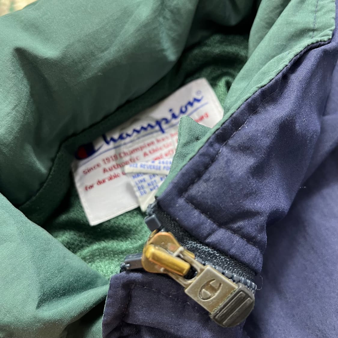 90s champion retro 챔피온 올드스쿨 바람막이 자켓(XL) 상품이미지3