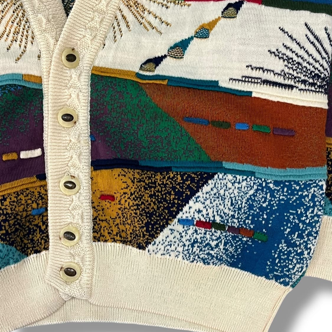  게쿠 케이블 울 가디건 y13977 상품이미지5