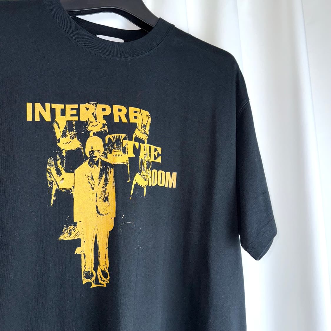 그레일즈 PRIVATE EYE T-SHIRTS [BLACK] 3 size 상품이미지4