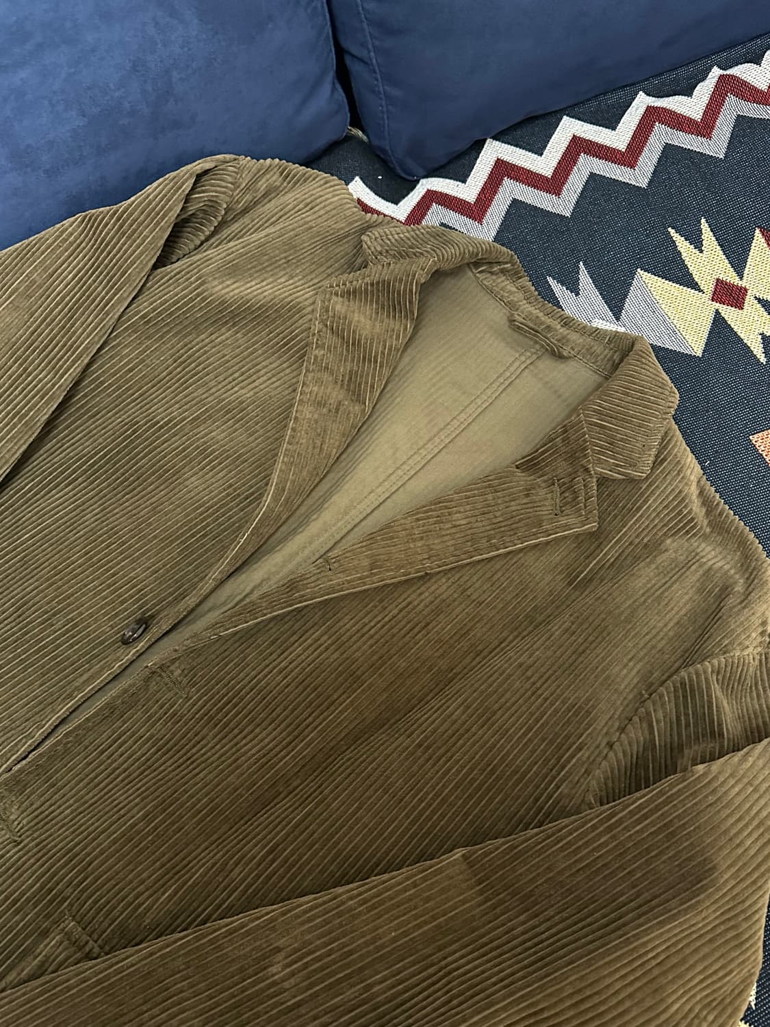 빔즈 쓰리버튼 코듀로이 자켓 S(100size) 상품이미지2