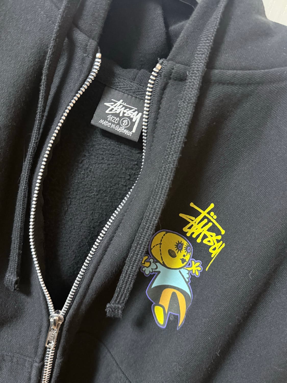 스투시 돌리 후드집업 블랙 S dollie 상품이미지3