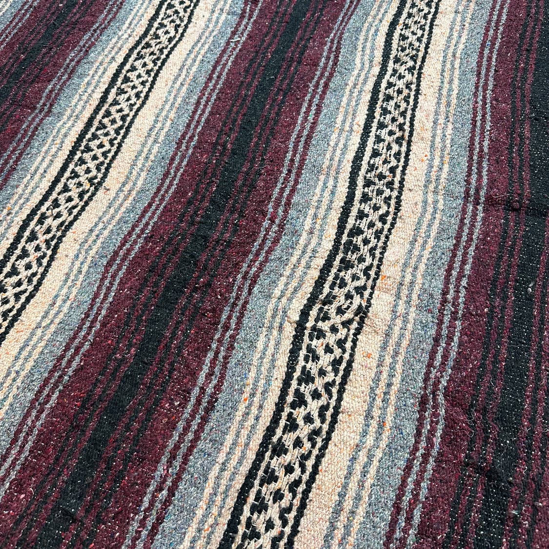 70s Cuamatzi Mexican Serape Blanket 상품이미지6