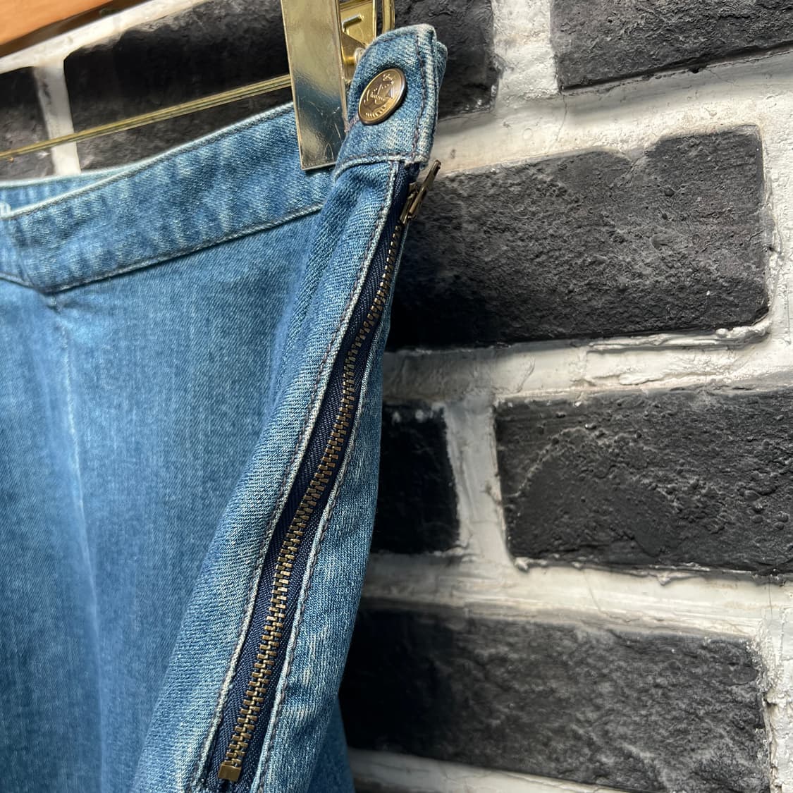 IENA 데님 플레어 스커트 상품이미지2