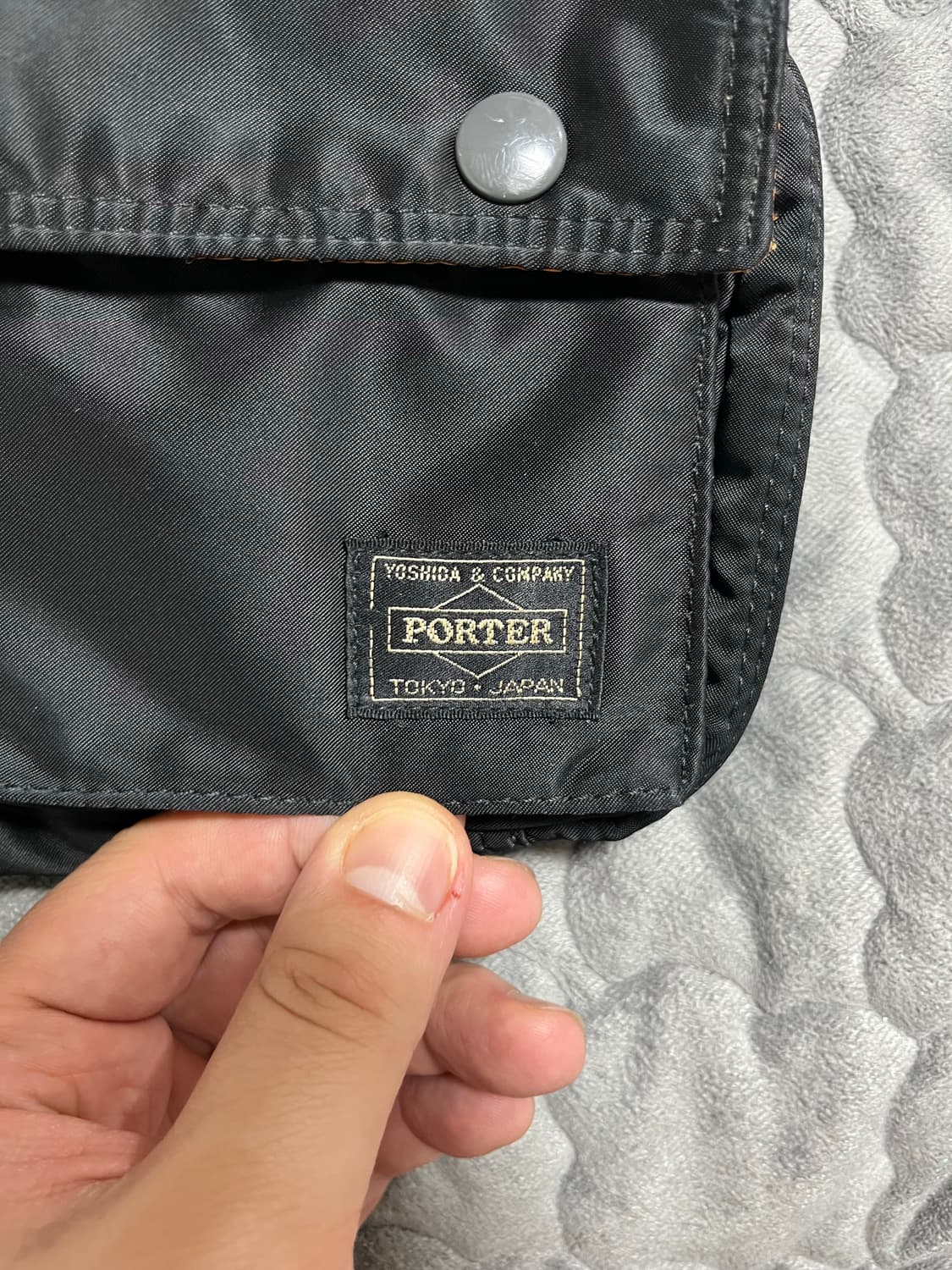 Porter 요시다 포터 탱커 스냅 숄더백 블랙 상품이미지2