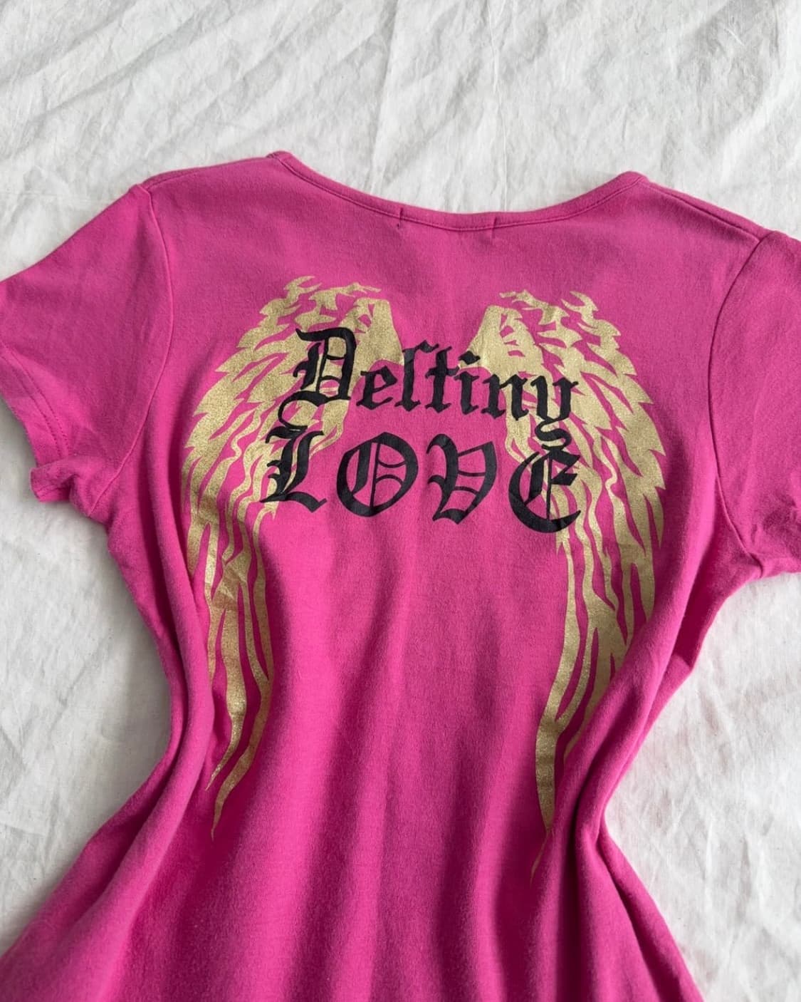 갸루 y2k 펑크 지브라 반팔 티셔츠 상품이미지1