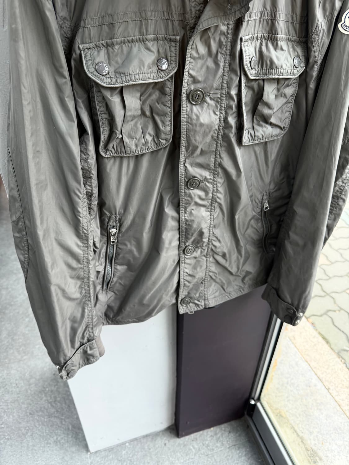 5/ 몽클레어 탄창포켓 나일론 바람막이 자켓 상품이미지5