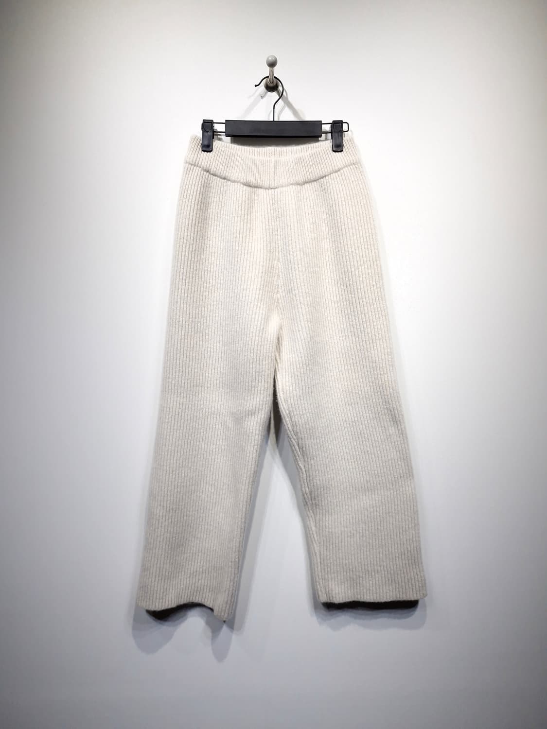 오르 ORR 울 니트 팬츠 아이보리_M(2) 상품이미지1