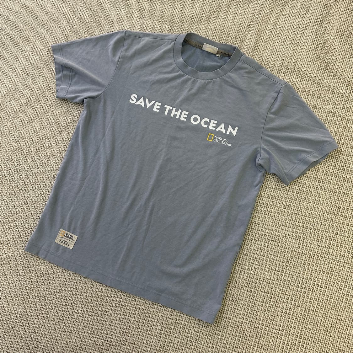 M 내셔널지오그래픽 로고 반팔티 0414D 상품이미지1