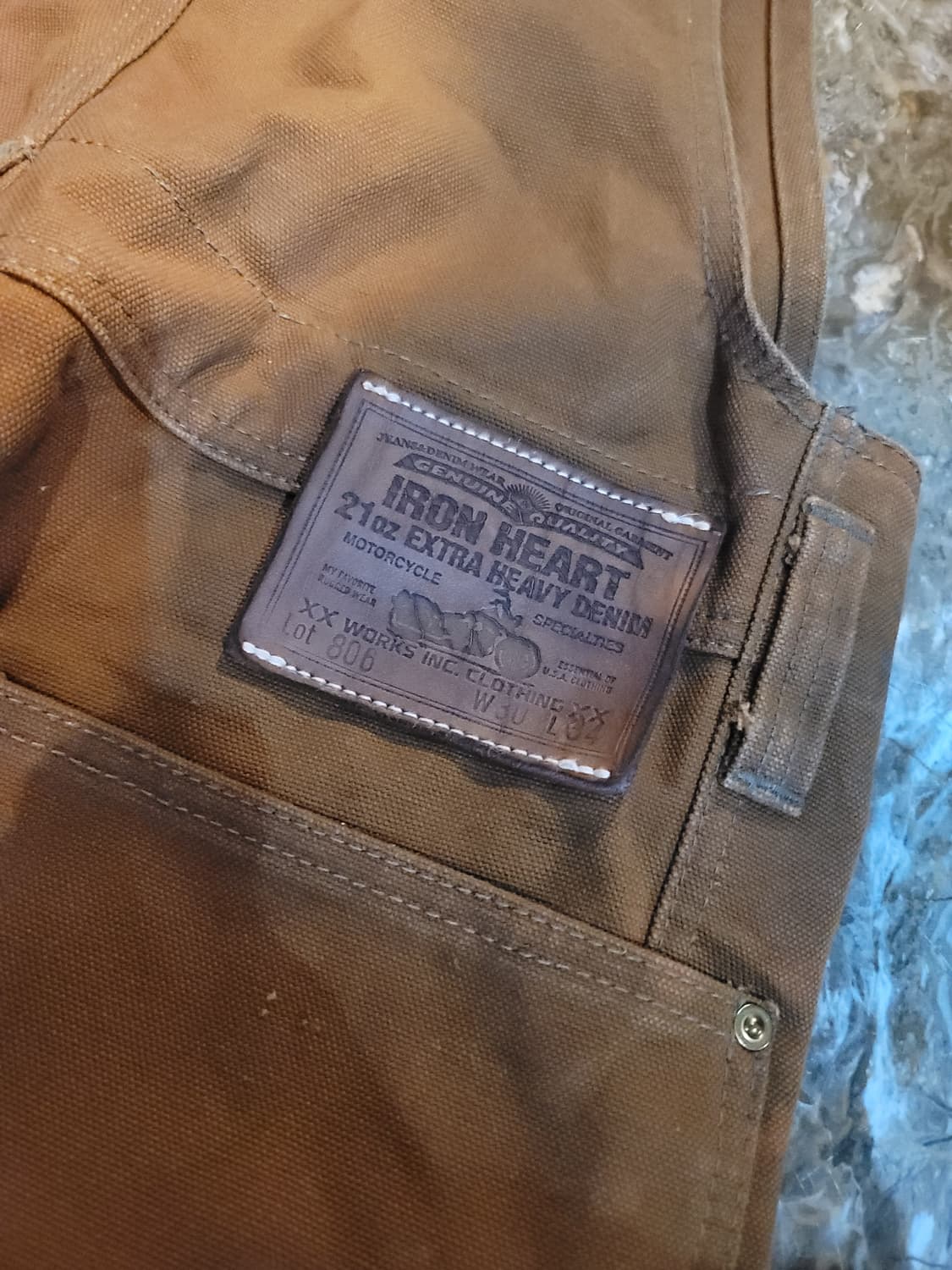 아이언하트 헤비온즈 더블니 오버롤  상품이미지4