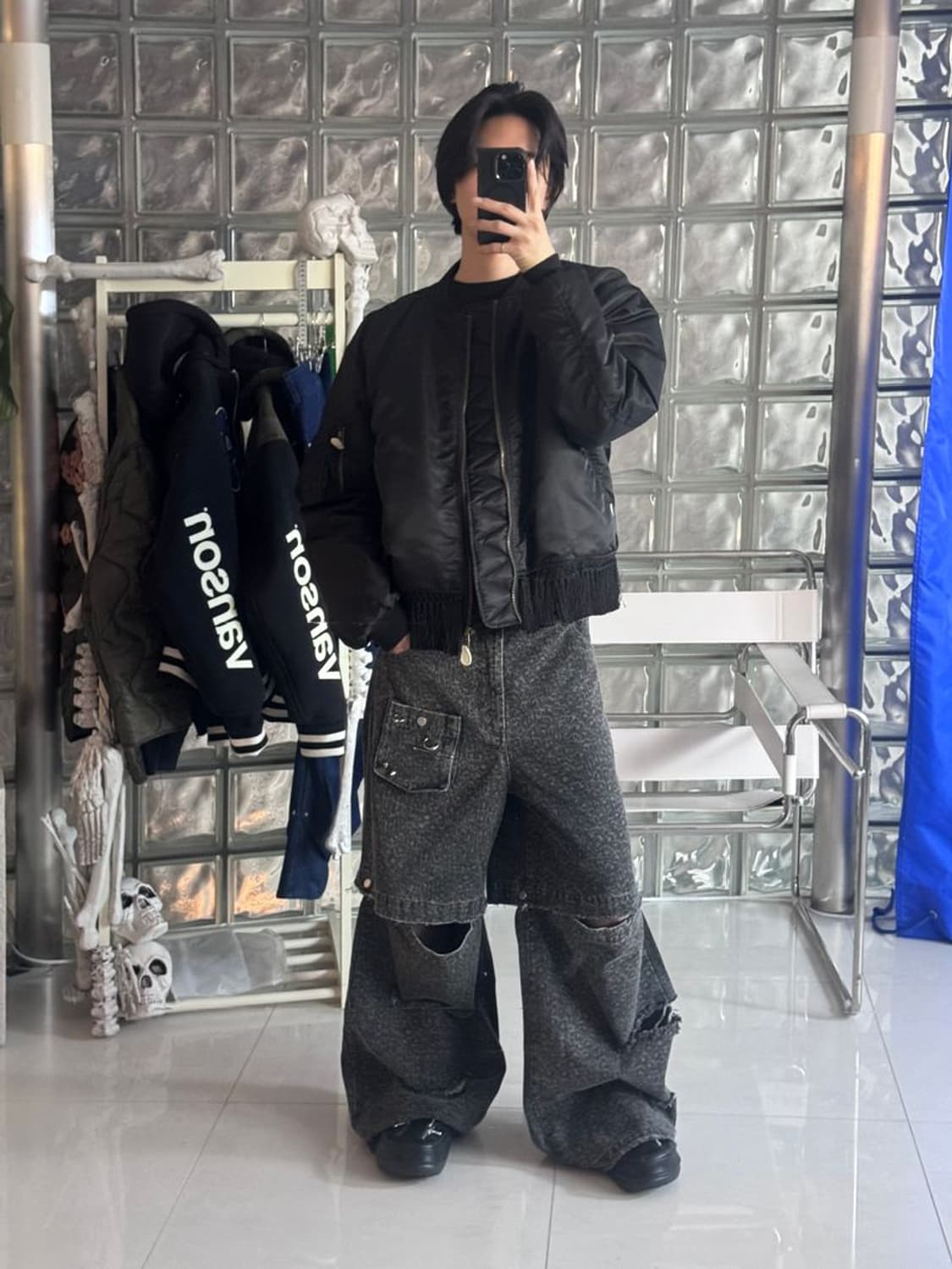 HAKU DENIM PANTS  2WAY 하쿠 데님 팬츠 상품이미지3