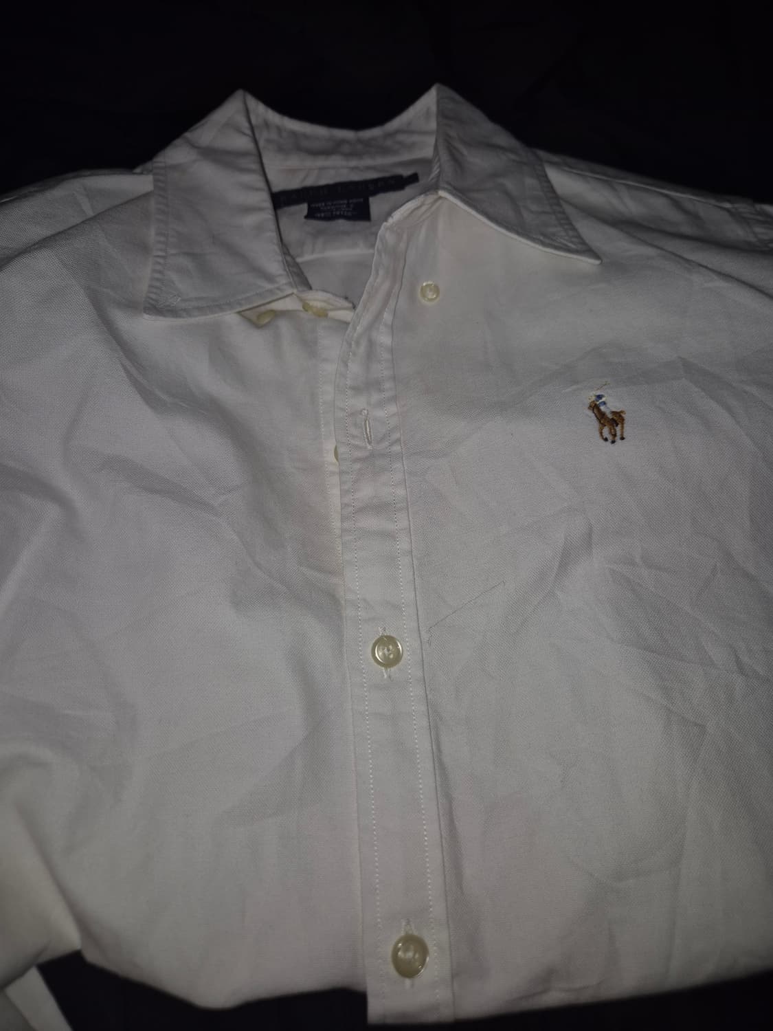 폴로 랄프로렌 화이트 셔츠 상품이미지4